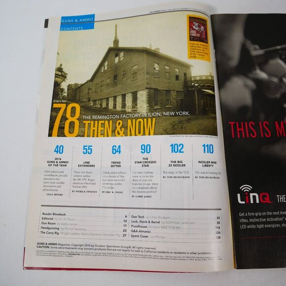 Guns & Ammo Magazine Lot of 9 from 2015-17 - Picture 9 of 16